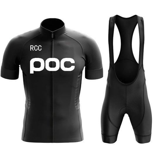 Breathable Cycling Set – Summer Short Sleeve Jersey & Bib Shorts for Men & Women